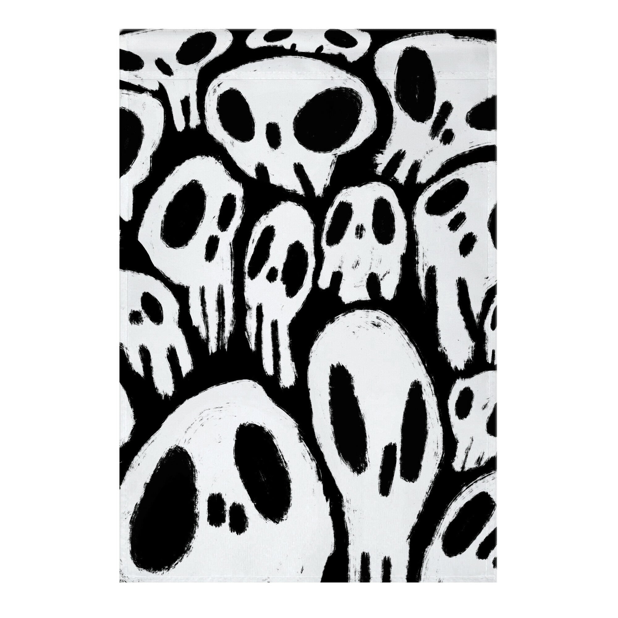 Soft Skulls Garden Flag